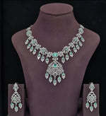 Cz Necklace 11651 - KRISHNA'S SWETA JEWELLERY