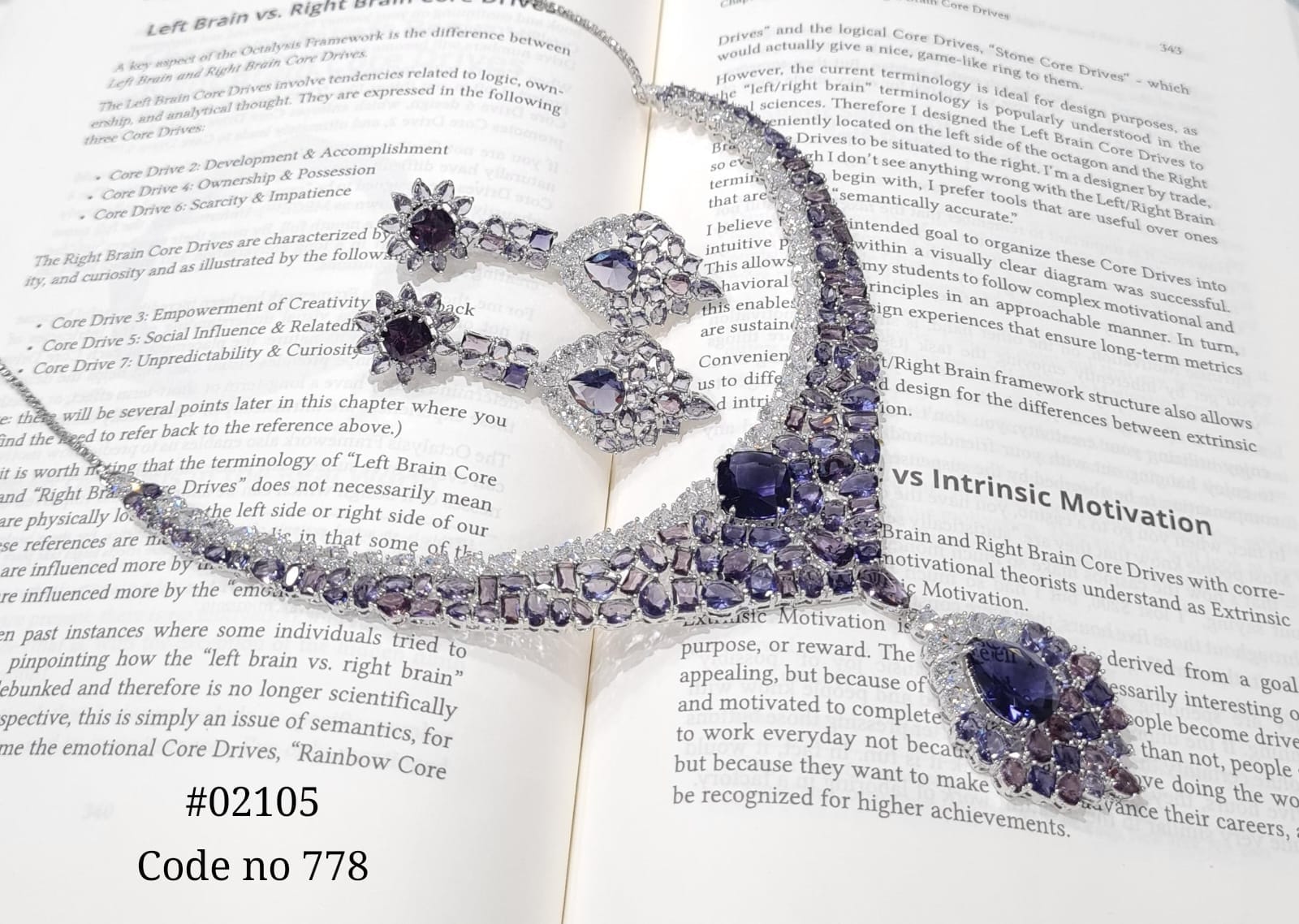 Cz Necklace set 02105 - KRISHNA'S SWETA JEWELLERY