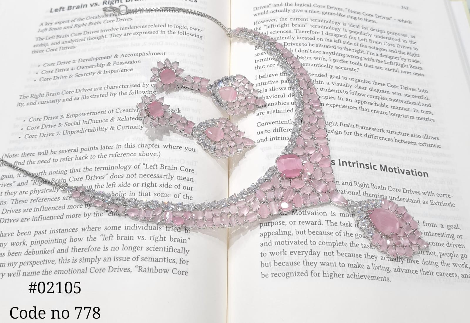 Cz Necklace set 02105 - KRISHNA'S SWETA JEWELLERY