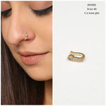 Cz nosepin 01001 - KRISHNA'S SWETA JEWELLERY