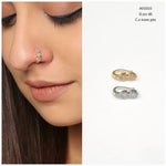 Cz nosepin 01010 - KRISHNA'S SWETA JEWELLERY