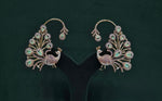 Cz Peacock Earcuff 09326 - KRISHNA'S SWETA JEWELLERY