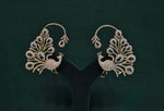 Cz Peacock Earcuff 09326 - KRISHNA'S SWETA JEWELLERY
