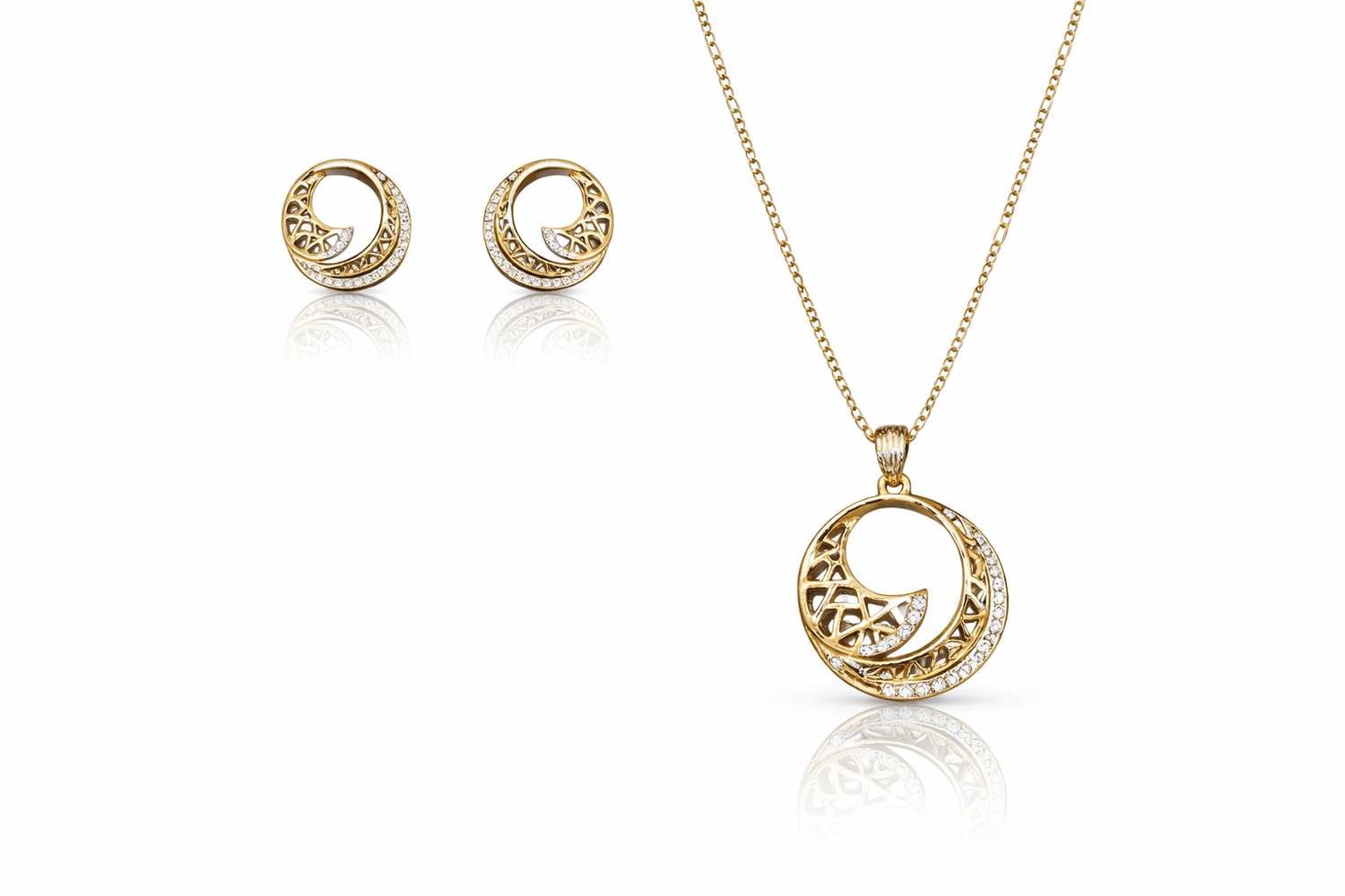 Cz Pendant 07915 - KRISHNA'S SWETA JEWELLERY