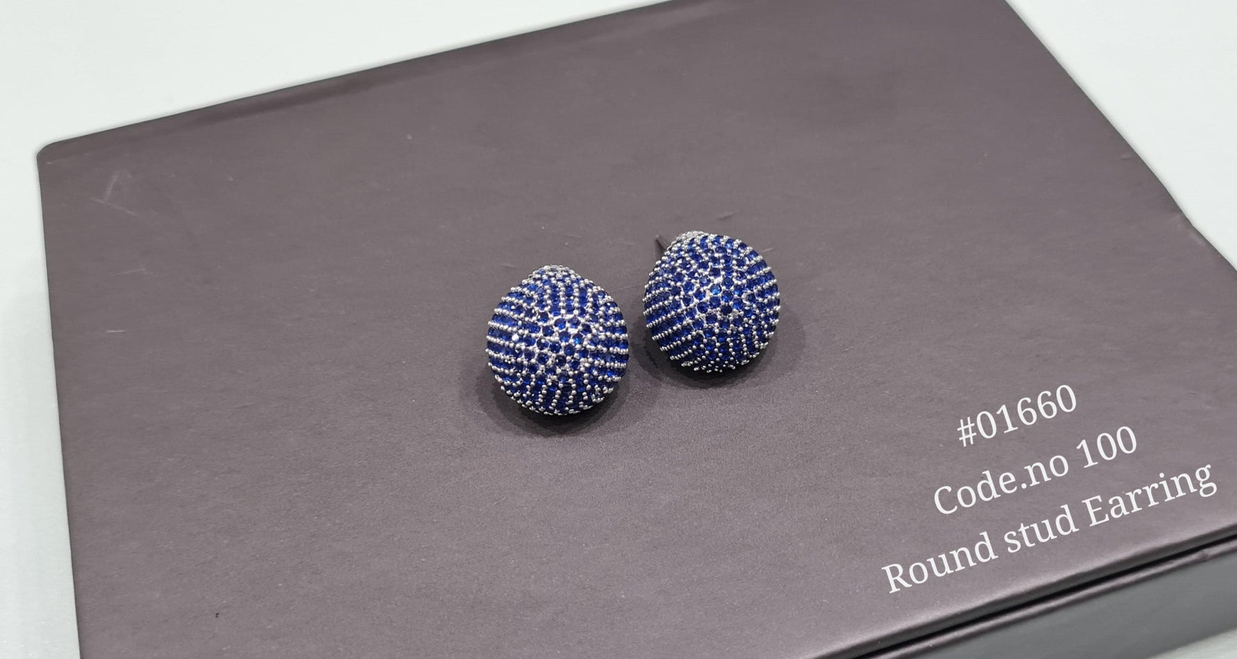 Cz studs 01660 - KRISHNA'S SWETA JEWELLERY