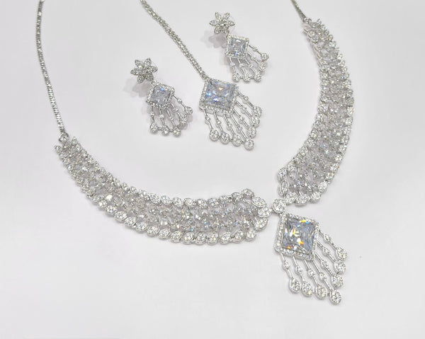 Cz Necklace 09425
