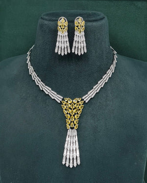 Cz Necklace 10105