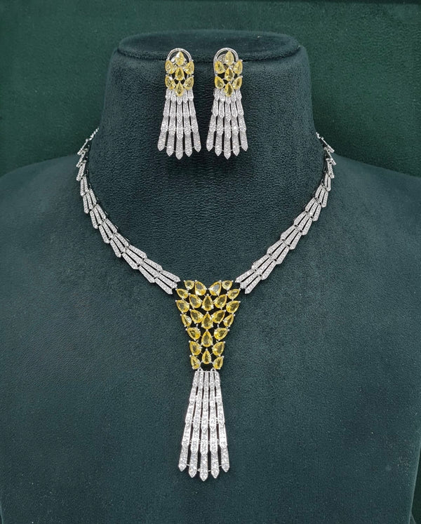 Cz Necklace 10105