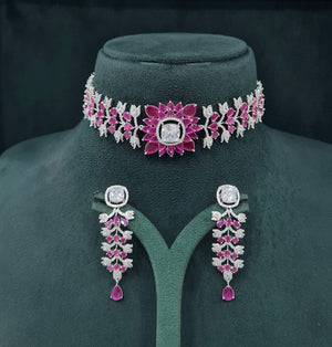 Cz Necklace 07611