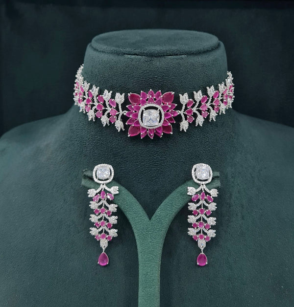 Cz Necklace 07611