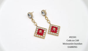 Kundan earring 02561