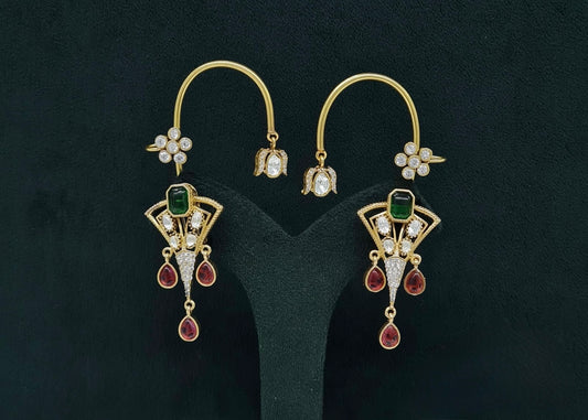 Kundan Earcuff 07866