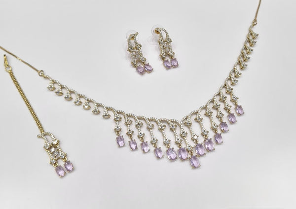 Cz Necklace 11112