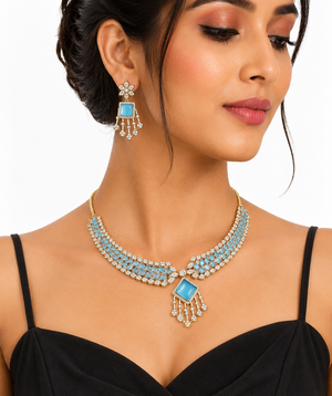 Cz Necklace 09425
