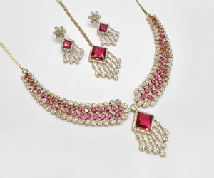 Cz Necklace 09425