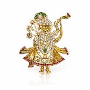 Shreenathji Brooch 11180