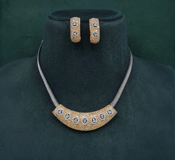 Cz Necklace 10107