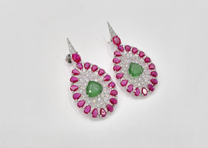 Cz Earrings 08545