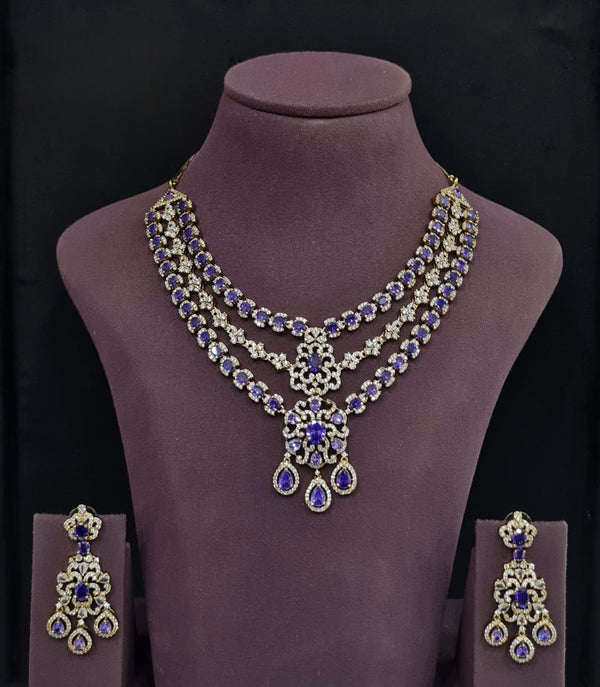 Cz Necklace 11113