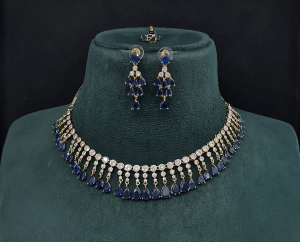 Cz Necklace 10258