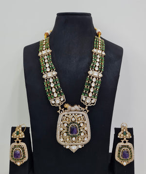 Rajwada Kundan Necklace 08966