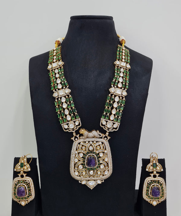 Rajwada Kundan Necklace 08966