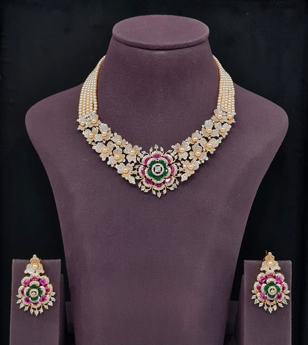 Cz Necklace 10956