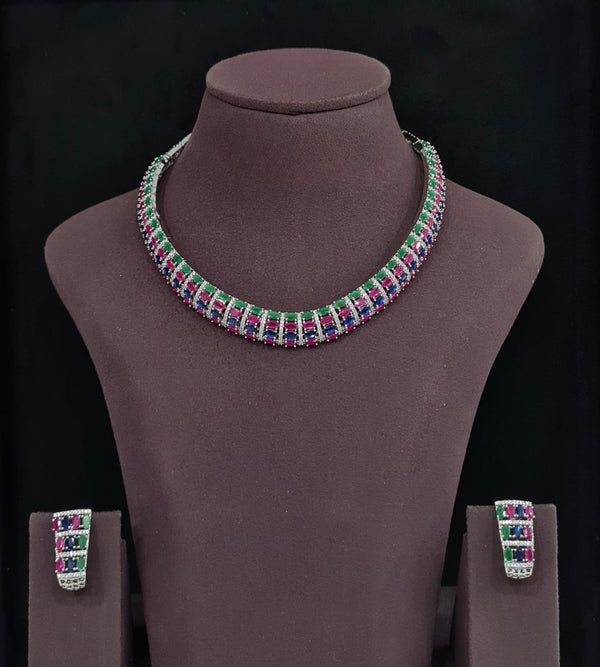 Cz Necklace 11612