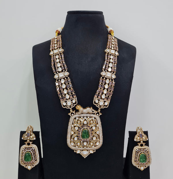 Rajwada Kundan Necklace 08966