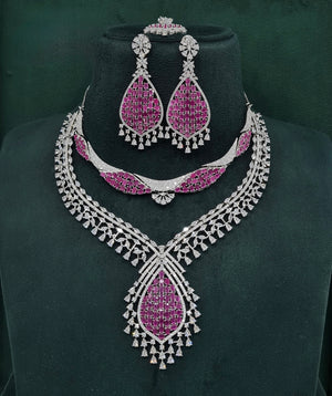 Cz Necklace 10351