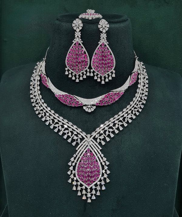 Cz Necklace 10351