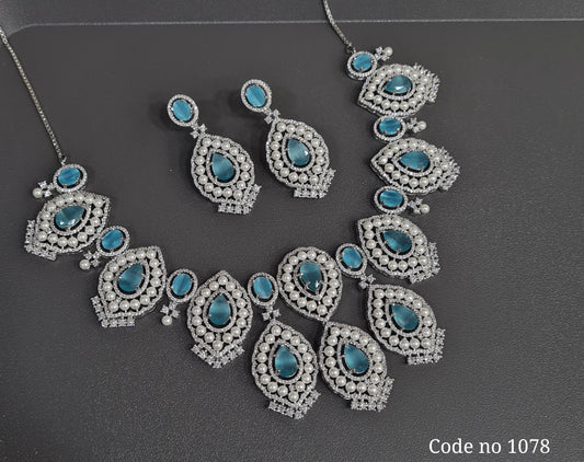 Cz necklace 03840