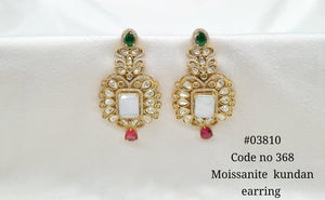 Kundan Earrings 03810