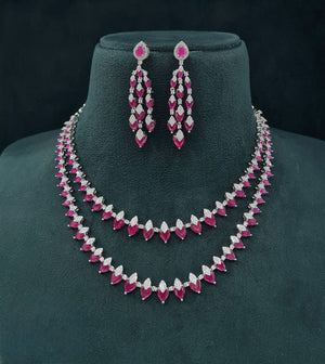 Cz Necklace 06303