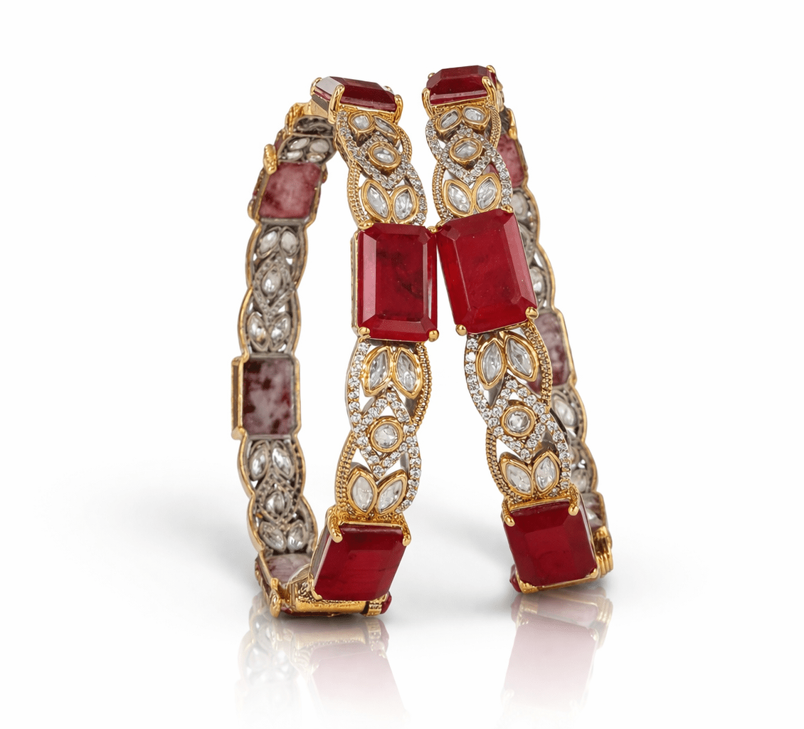 Doublet Bangles 05531 - KRISHNA'S SWETA JEWELLERY