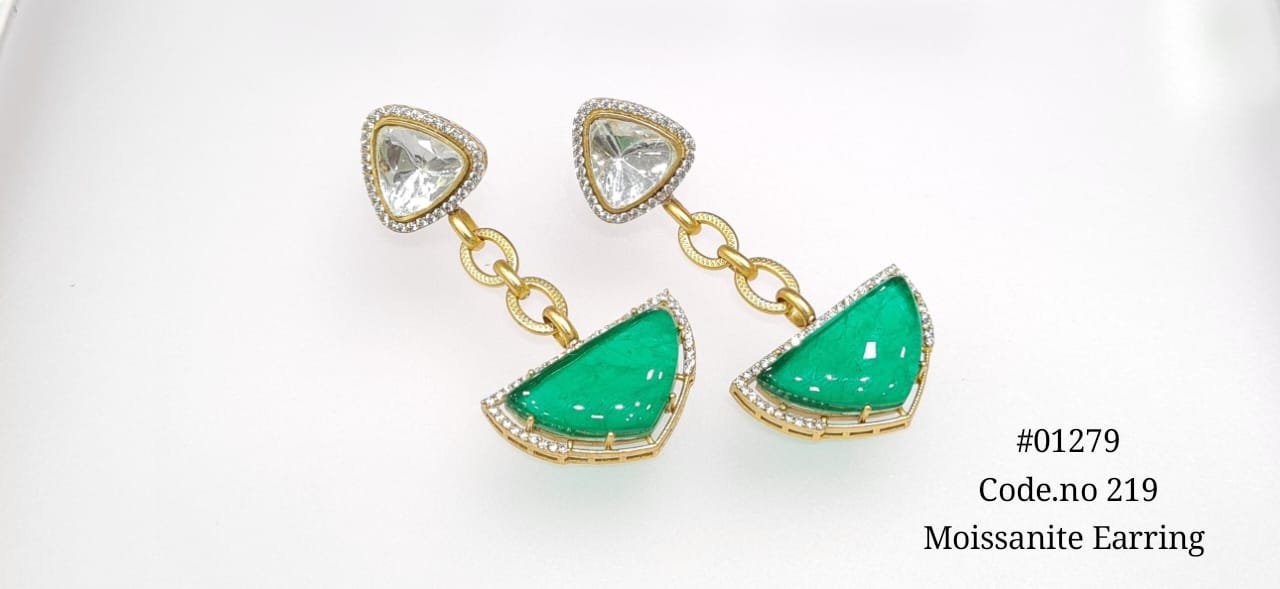 Doublet Earring 01279 - KRISHNA'S SWETA JEWELLERY