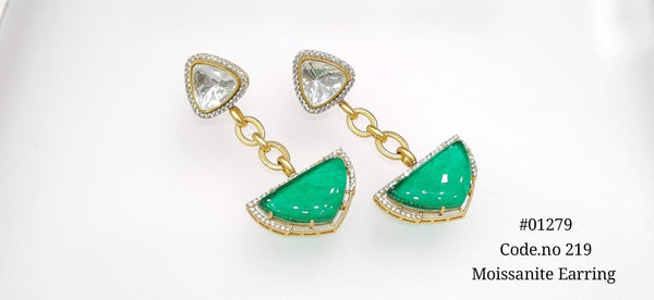 Doublet Earring 01279 - KRISHNA'S SWETA JEWELLERY