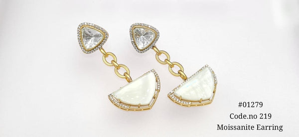 Doublet Earring 01279 - KRISHNA'S SWETA JEWELLERY