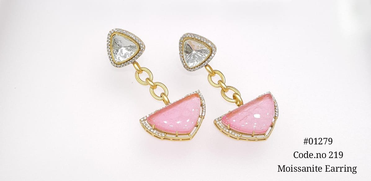 Doublet Earring 01279 - KRISHNA'S SWETA JEWELLERY