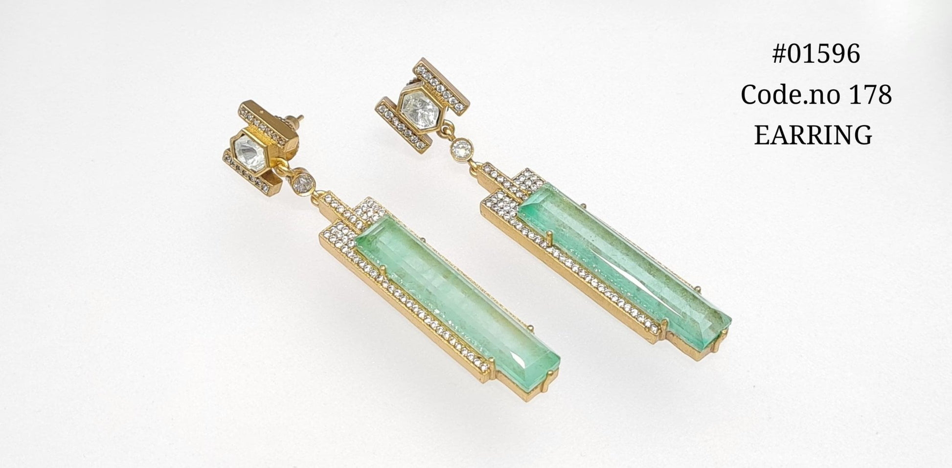 Doublet Earring 01596 - KRISHNA'S SWETA JEWELLERY