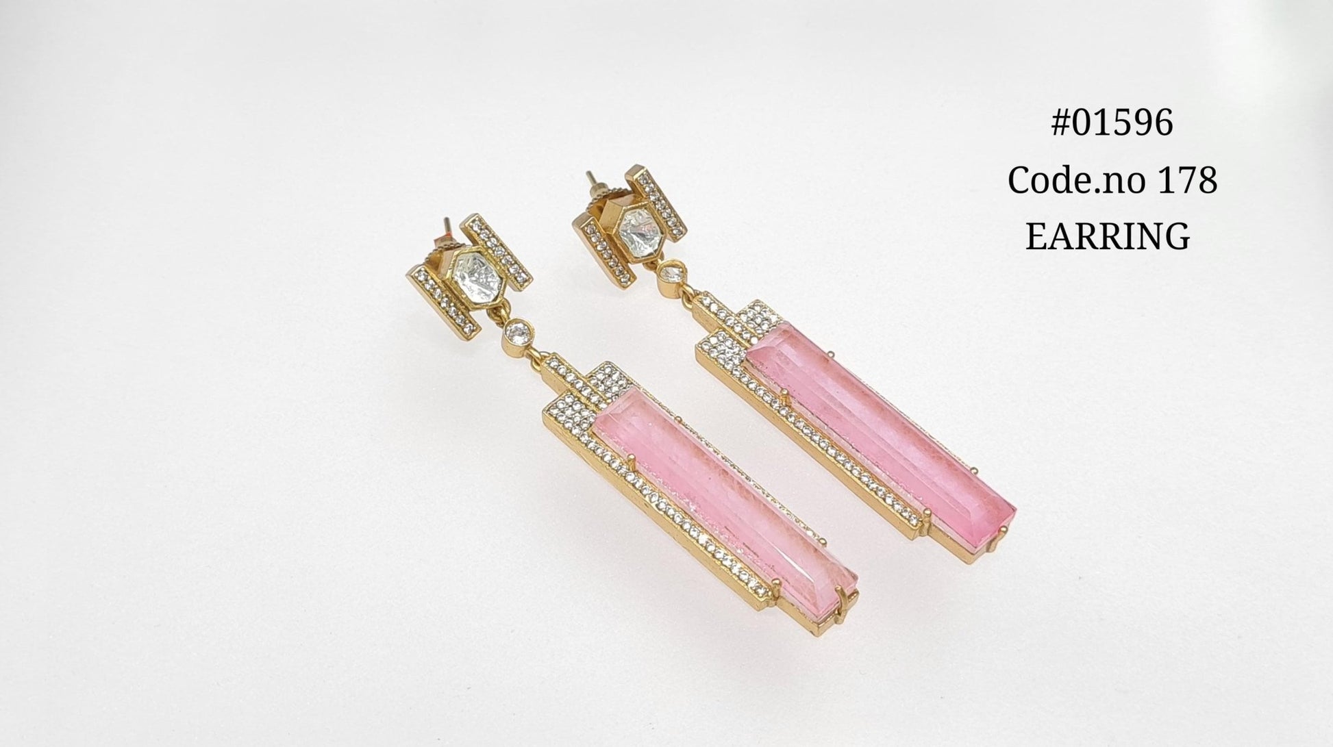 Doublet Earring 01596 - KRISHNA'S SWETA JEWELLERY