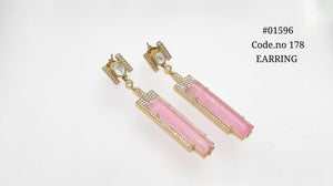 Doublet Earring 01596 - KRISHNA'S SWETA JEWELLERY