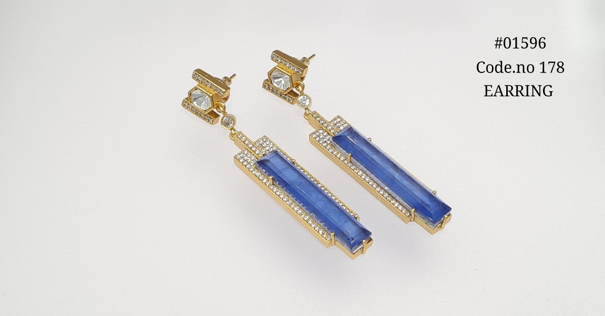 Doublet Earring 01596 - KRISHNA'S SWETA JEWELLERY