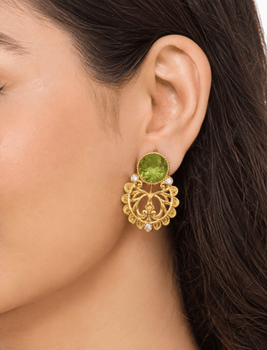 Doublet Earrings 05350 - KRISHNA'S SWETA JEWELLERY