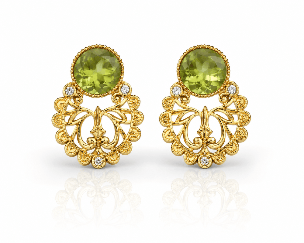Doublet Earrings 05350 - KRISHNA'S SWETA JEWELLERY
