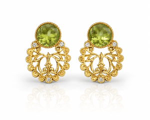 Doublet Earrings 05350 - KRISHNA'S SWETA JEWELLERY