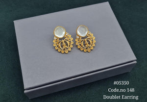Doublet Earrings 05350 - KRISHNA'S SWETA JEWELLERY
