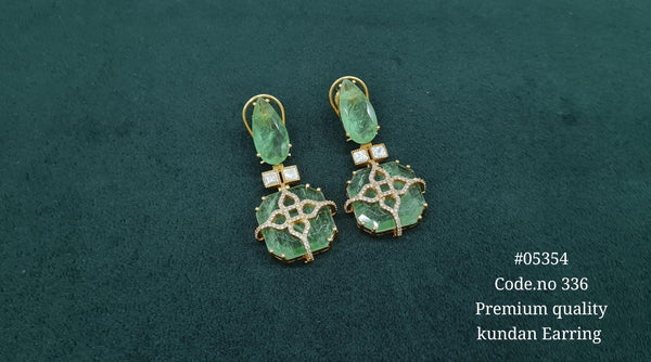 Doublet Earrings 05354 - KRISHNA'S SWETA JEWELLERY