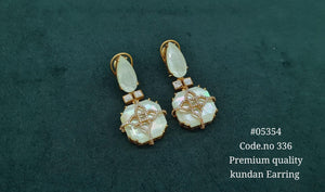 Doublet Earrings 05354 - KRISHNA'S SWETA JEWELLERY