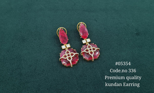 Doublet Earrings 05354 - KRISHNA'S SWETA JEWELLERY